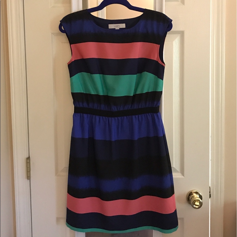 Loft striped dress