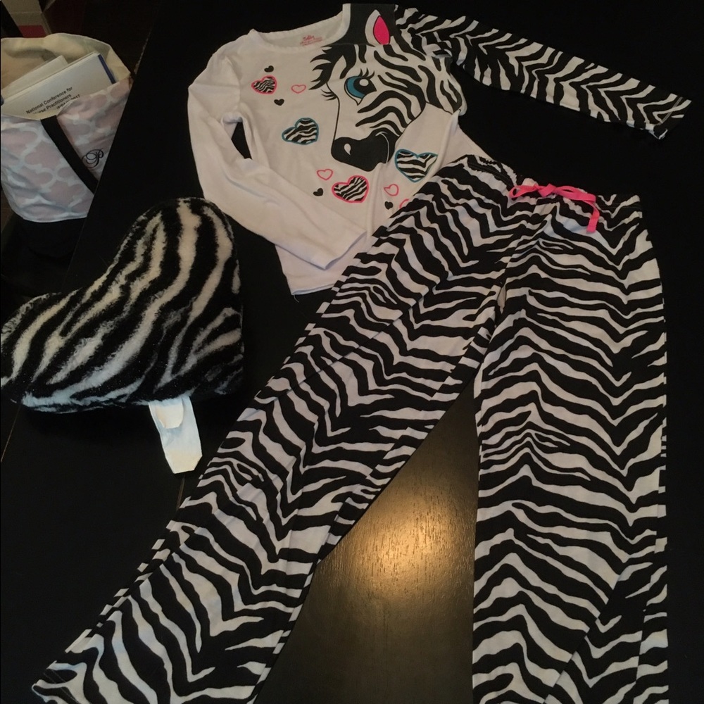 Cute Justice Zebra Pajamas
