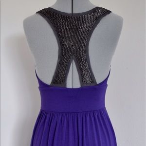 Urban Outfitters Jersey Beaded Skater Dress