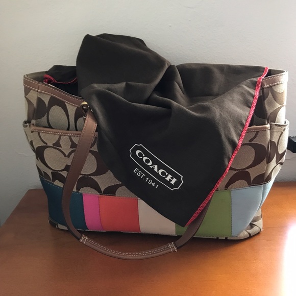 Coach Handbags - Authentic Coach diaper bag