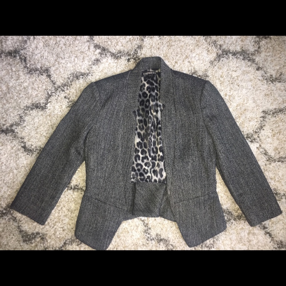 Express Tweed Blazer