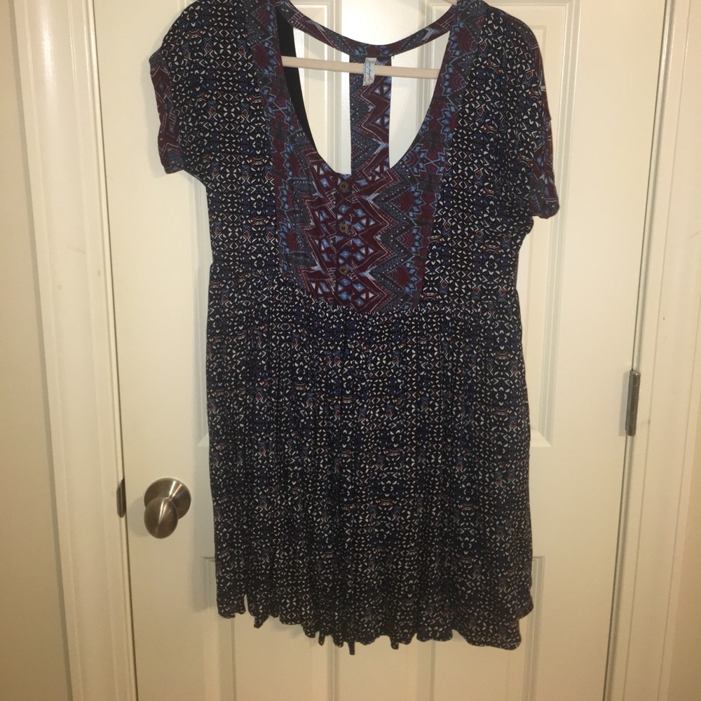 Free people pattern dress