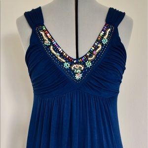 Beaded Jersey dress