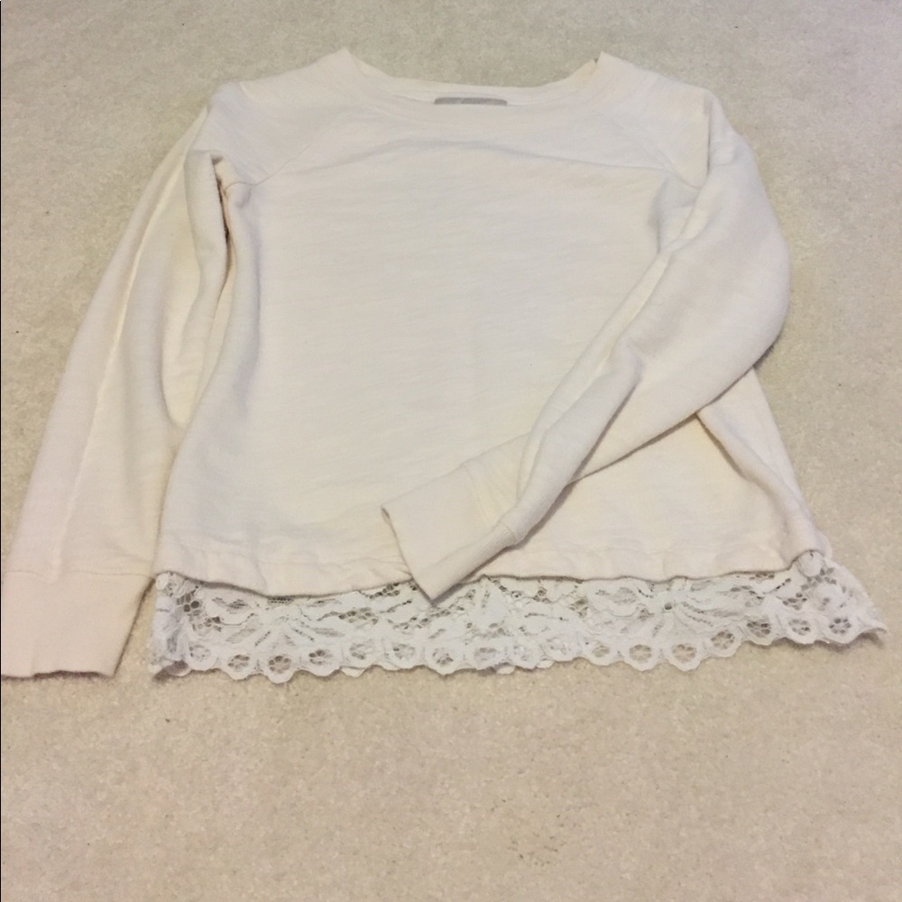 Loft Cream Sweatshirt.