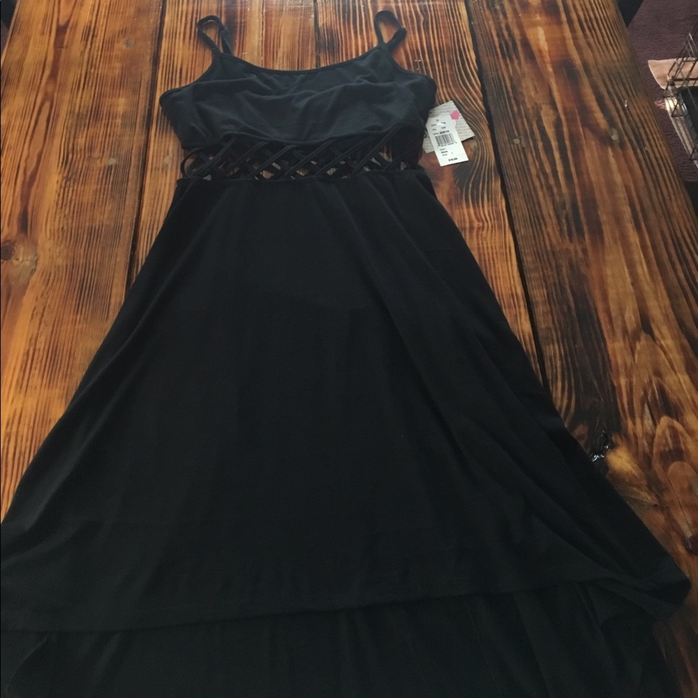 Sexy black dress