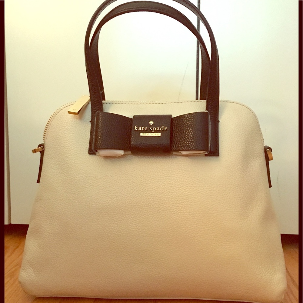 Kate Spade Julia Street Maise Leather Bow Satchel