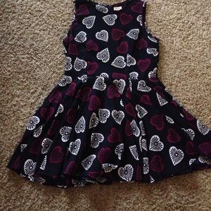 Heart Patterned Dress