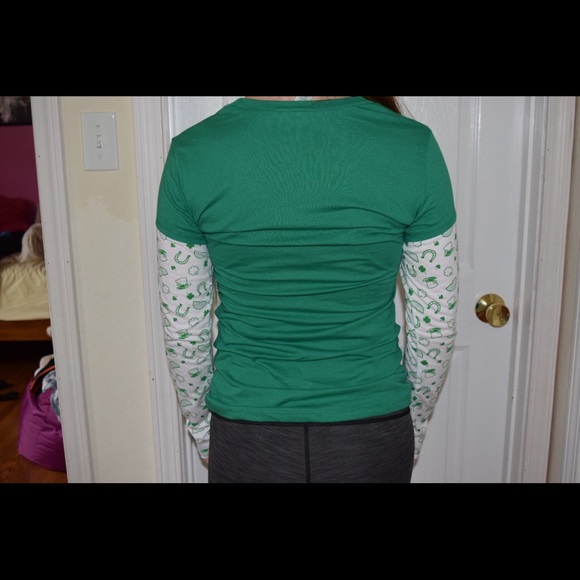 Kids Leprechaun Size Long Sleeve - Picture 3 of 4