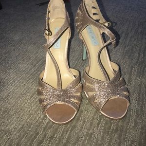 Champagne Gold Heels