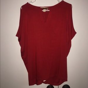 Michael Kors- red blouse