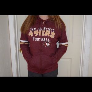 San Francisco 49ers Zip Up Hoodie