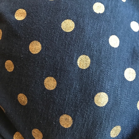 Anthropologie/ ophira gold Dot wrap dress - Picture 4 of 6