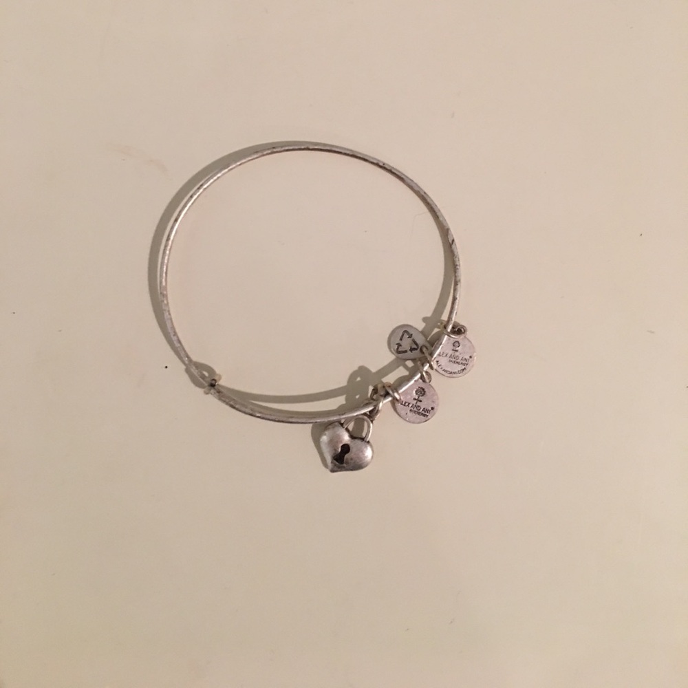 ALEX AND ANI key to my heart bracelet