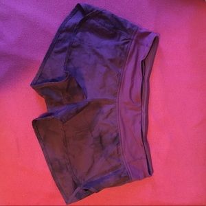 Lululemon purple shorts