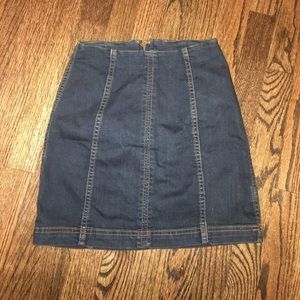 Free People Modern Femme Mini Skirt
