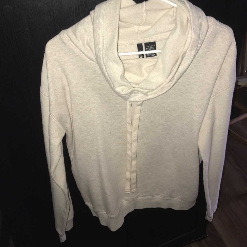 Cowl neck sweatshirt