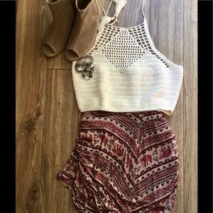 Knot front skirt🍑💥Price Drop🔻🔻