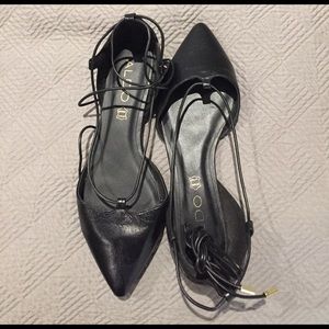 ALDO lace up flats
