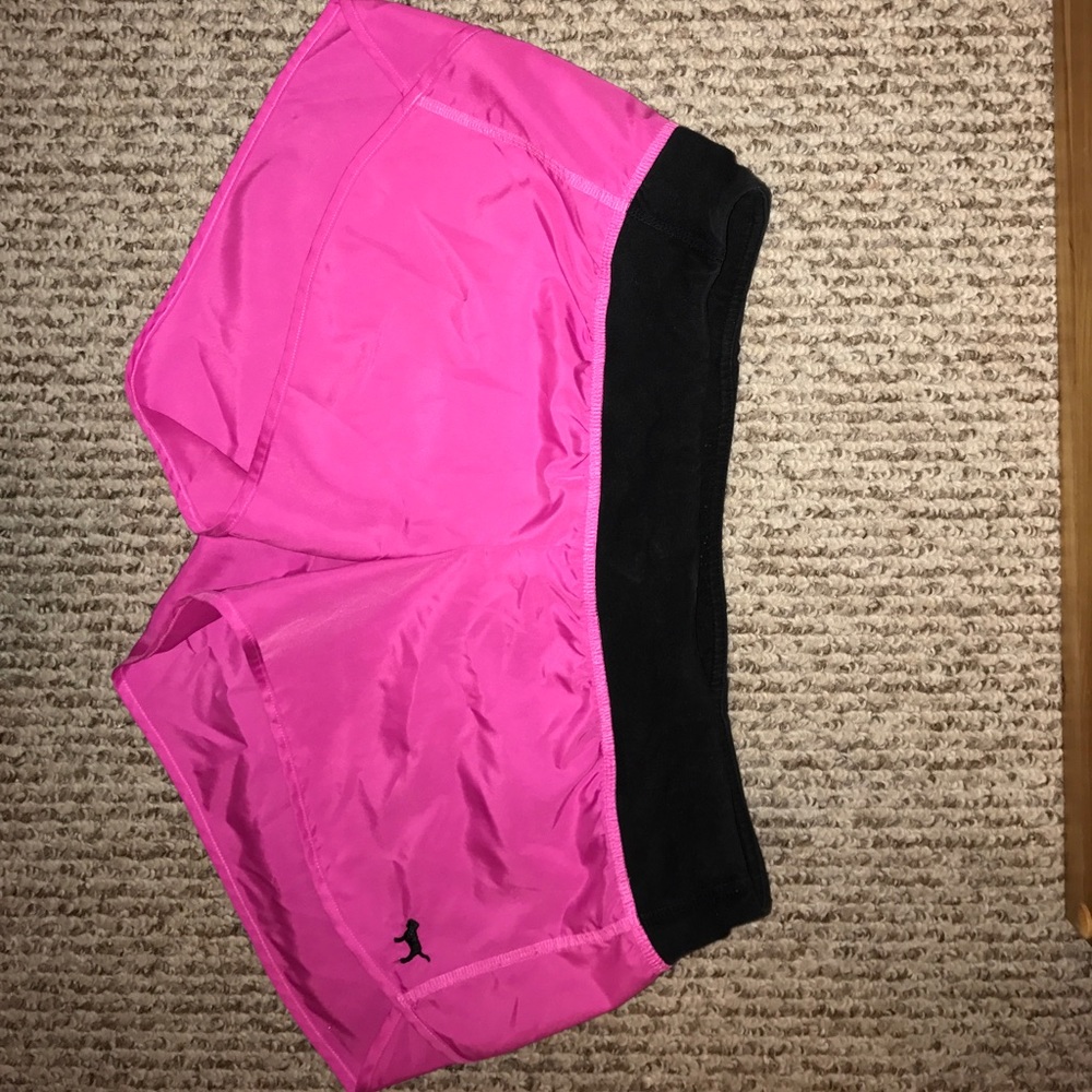 Running shorts with built in underwear