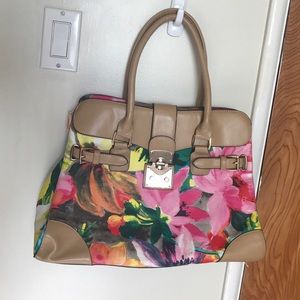NWOT Floral Purse
