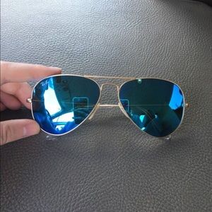 Ray Ban polarized aviators
