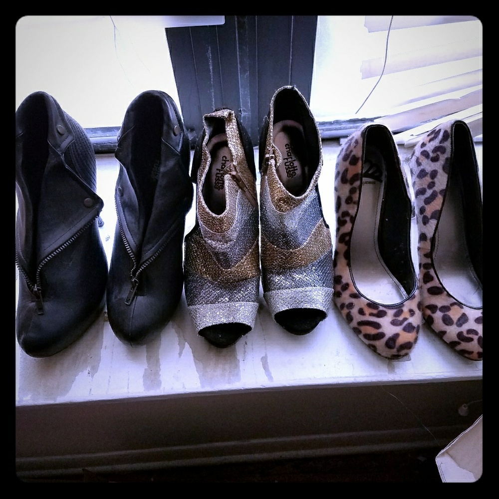 Selling 3 pairs heels!