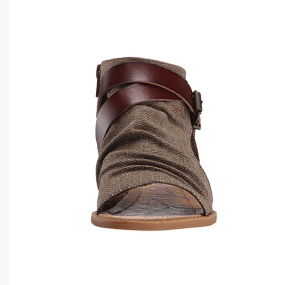|| NWT || Blowfish Balla Canvas Brown Sandals - Picture 5 of 5