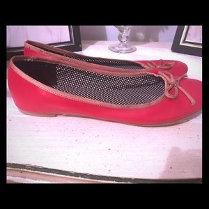 Chinese Laundry Red Hudson Ballet Flats! Size 10!