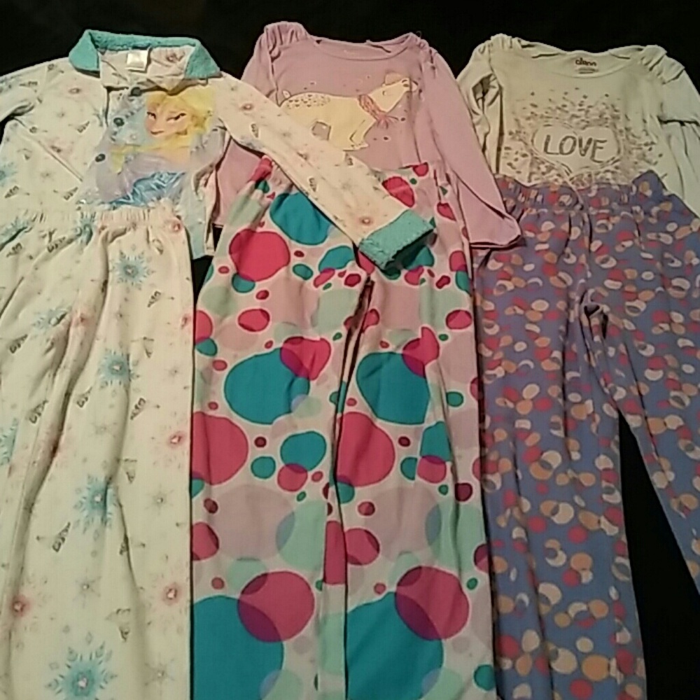 Girls Pajama Bundle! Size 7/8