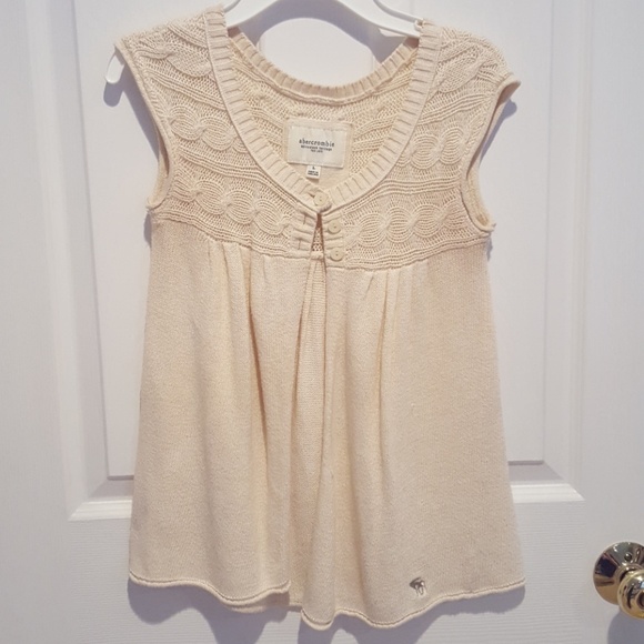 Cute caplseeve beige cardigan - Picture 1 of 3