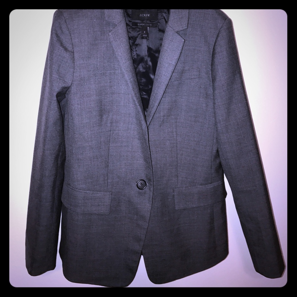 J CREW Super 120 WOOL Blazer