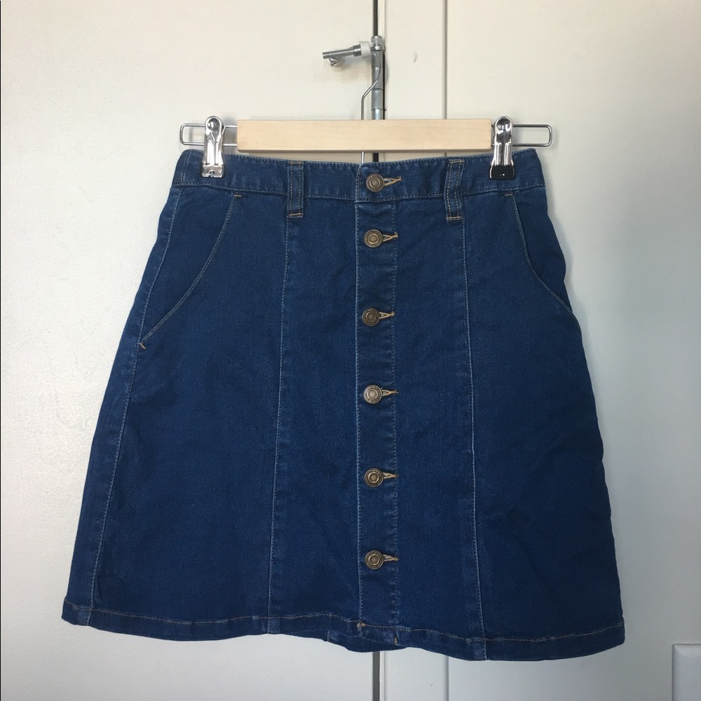 Denim skirt
