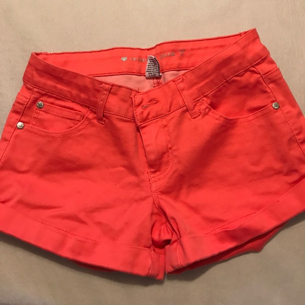 Orange shorts