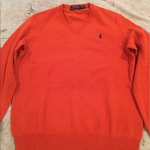 Ralph Lauren Merino Wool V-neck Sweater