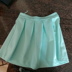 Aqua skirt