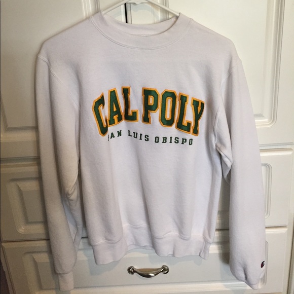 cal poly crew neck sweatshirt
