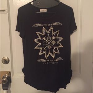 Dark blue very soft shirt! Never worn