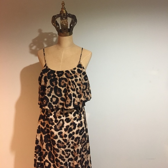 Leopard print dress - Picture 1 of 4