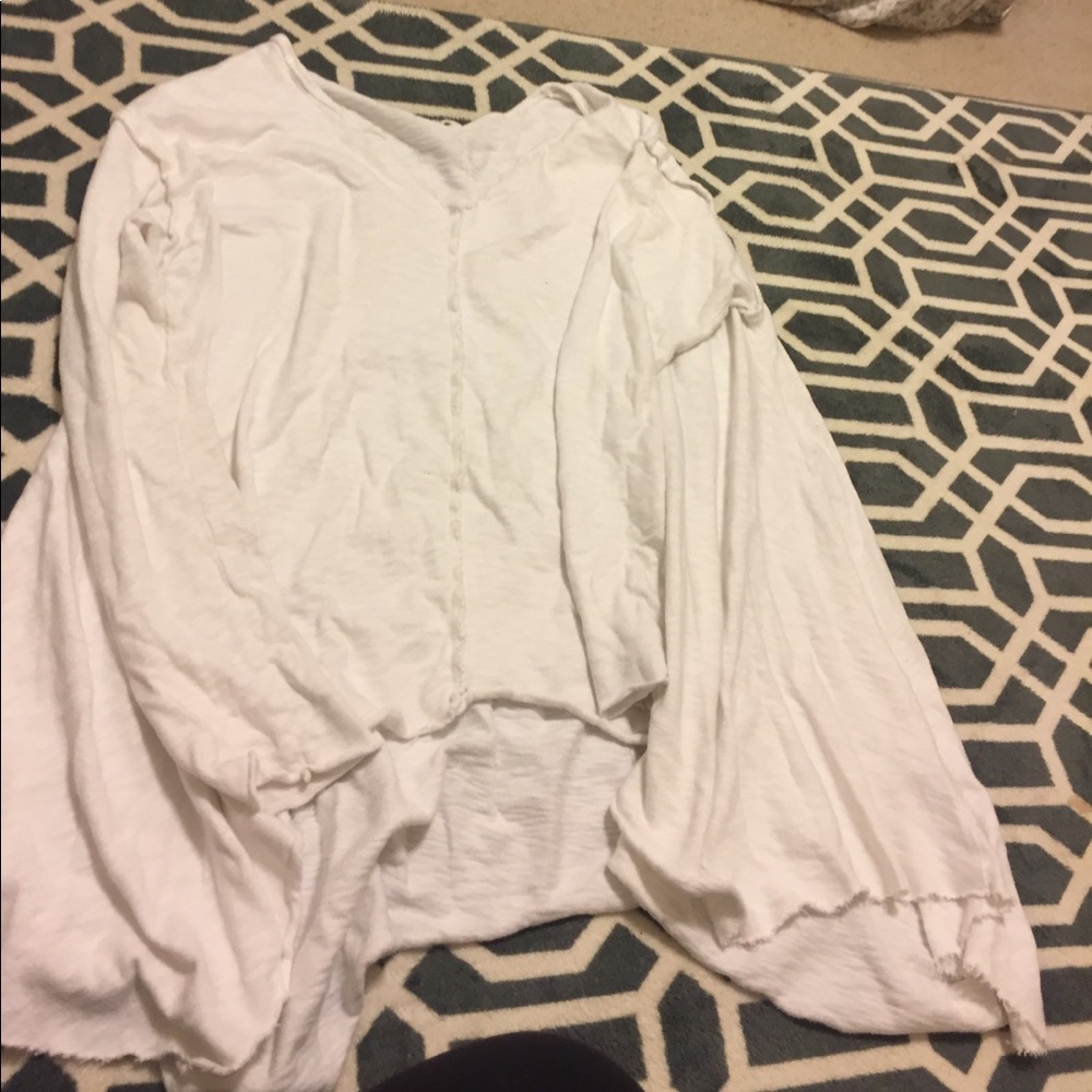 Urban outfitters long v neck top