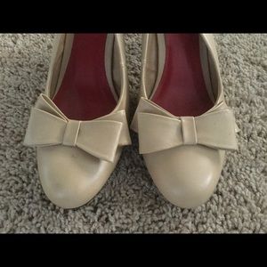 Brand new taupe 3 inch heels.