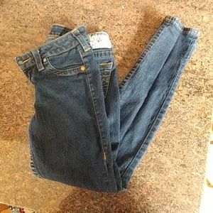 Authentic true religion dark blue skinny stretch