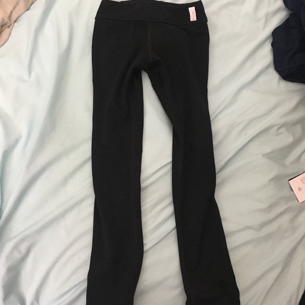 ZELLA GIRL size small 7-8 black leggings