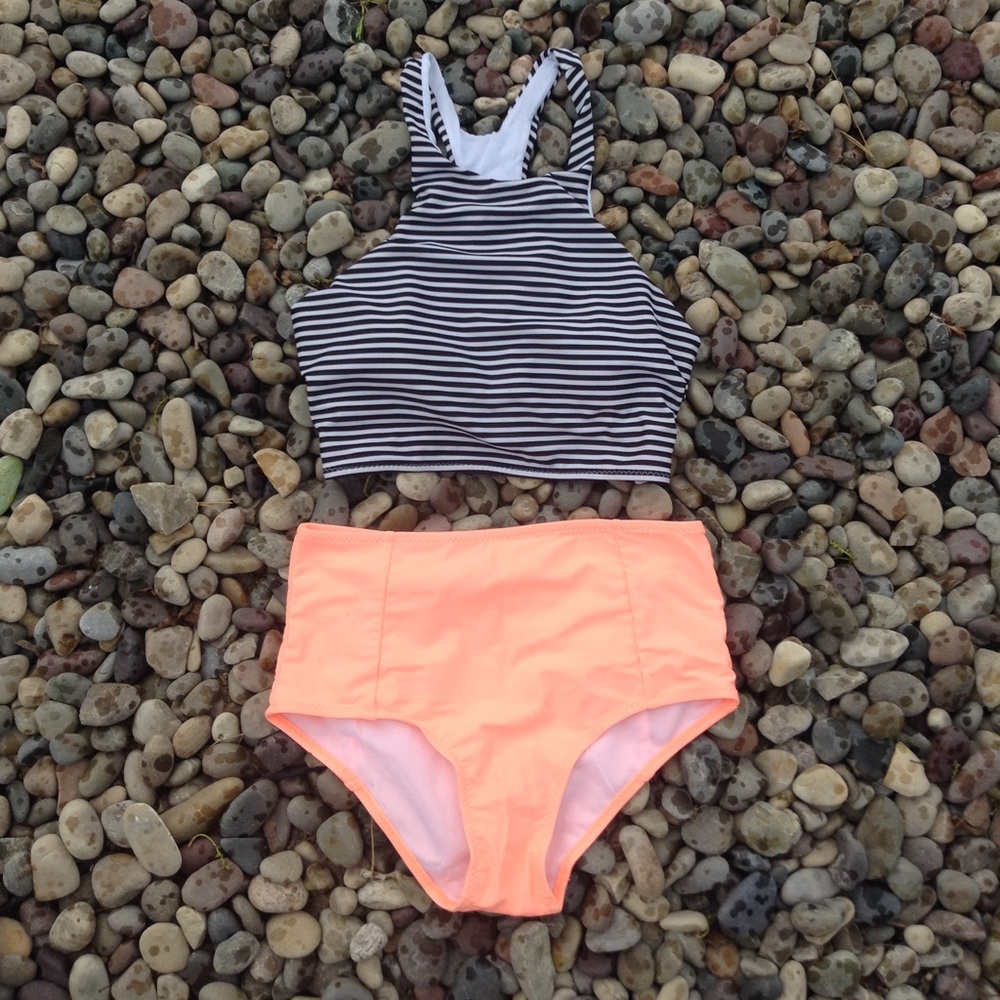 Woman's high waisted swimsuit