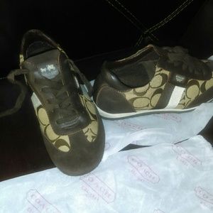 Coach tennis shoes