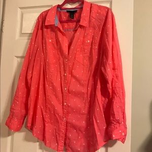 Lane Bryant button down