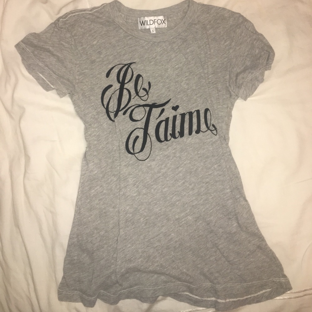 Wildfox Je T'aime Tshirt