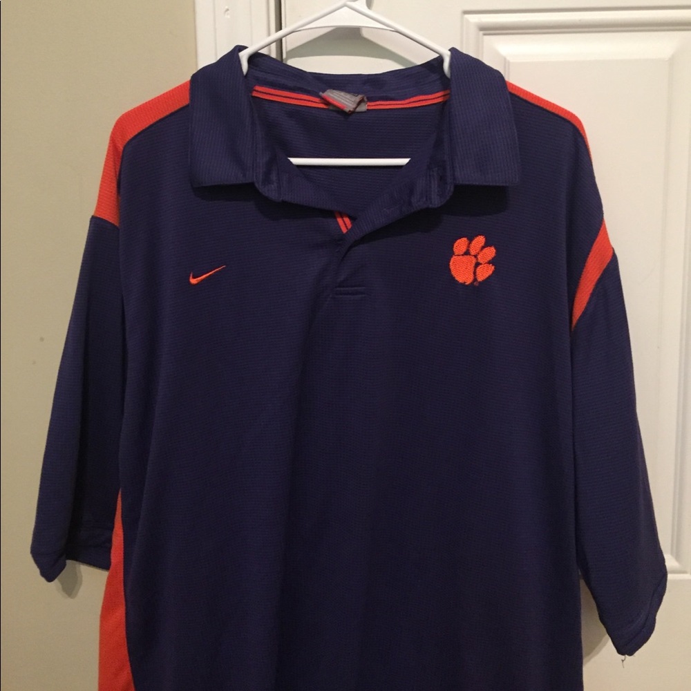 Clemson Collegiate Nike Polo