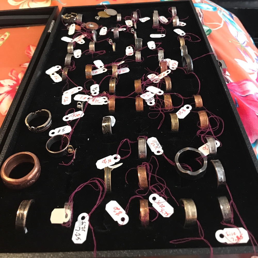 Quarter coin rings!! - Picture 2 of 3