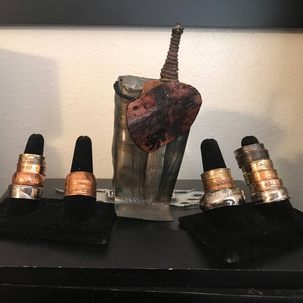 Quarter coin rings!! - Picture 3 of 3