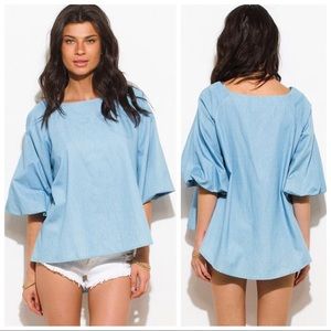 Tops - Bubble Boho Blouse Tops - Bubble Boho Blouse